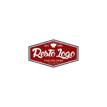 Restaurant logo vector