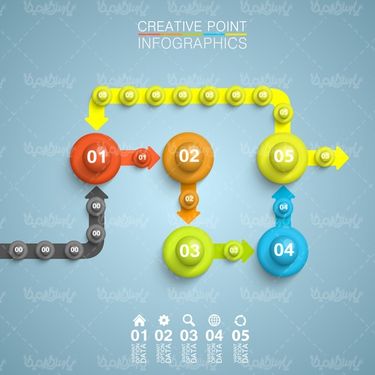 Infographic vector
