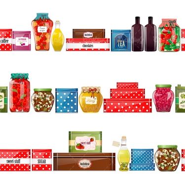 Food Vector Glass