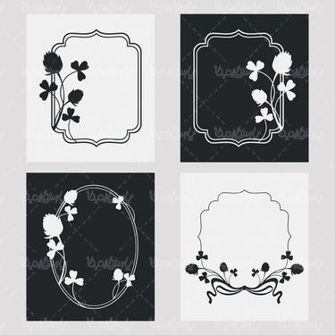 Flower Frame Vector