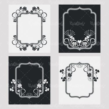 Flower Frame Vector