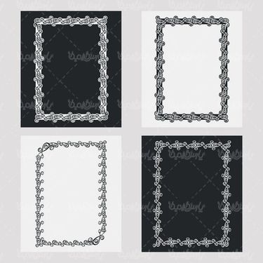 Flower Frame Vector