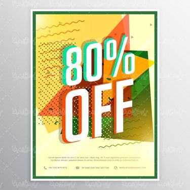 وکتور طرح گرافیکی فروش