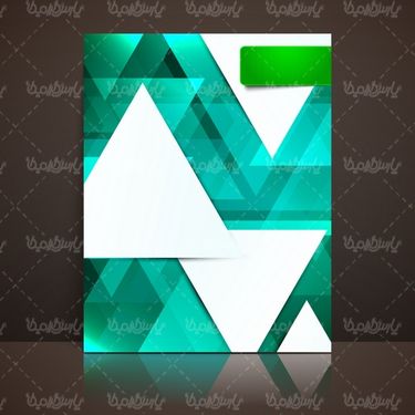 وکتور پس زمینه بروشور