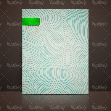 وکتور پس زمینه بروشور