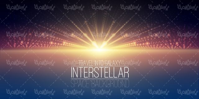 Vector background light effect