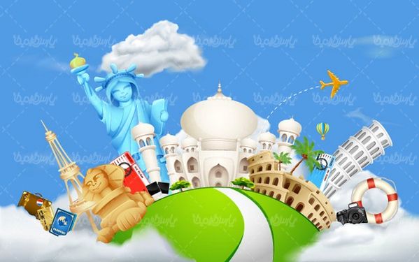 وکتور آژانس گردشگری