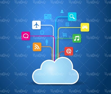 Cloud computing vector