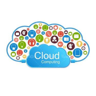 Cloud computing vector