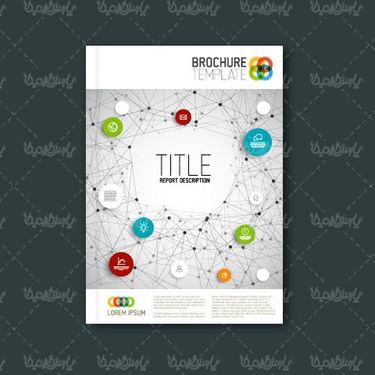 Vector book cover design