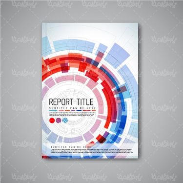 Vector book cover design