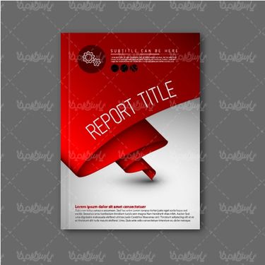 Vector book cover design