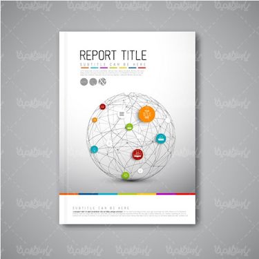 Vector book cover design