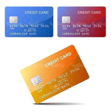 وکتور کارت اعتباری