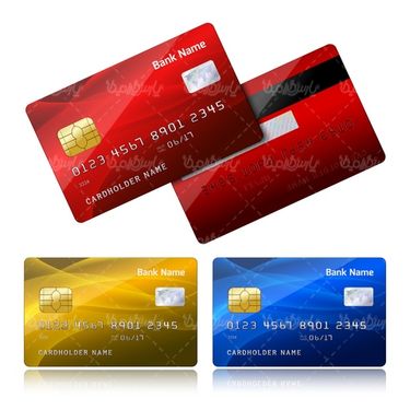 Credit card vector