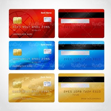 Credit card vector