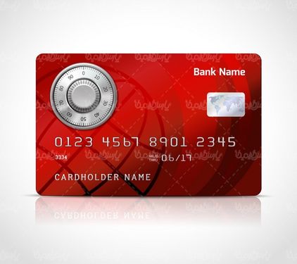 Credit card vector