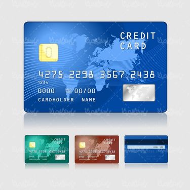 Credit card vector