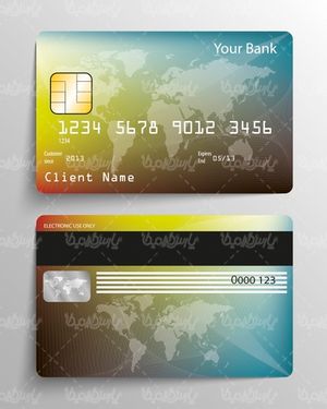 Credit card vector
