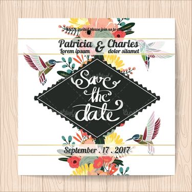 Flower Frame Vector
