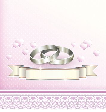 Wedding Card Vector
