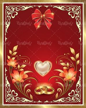 Wedding Card Vector
