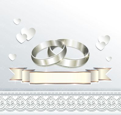 Wedding Card Vector
