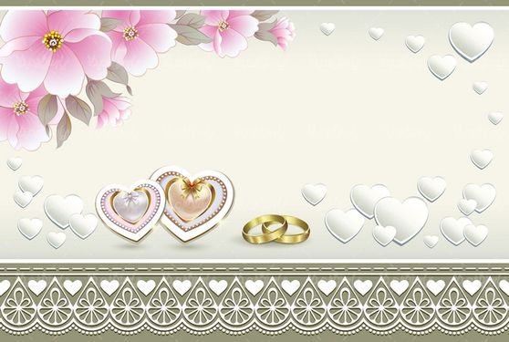 Wedding Card Vector