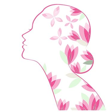 Vector female hairstyles