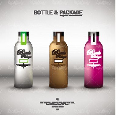 Bottle vector