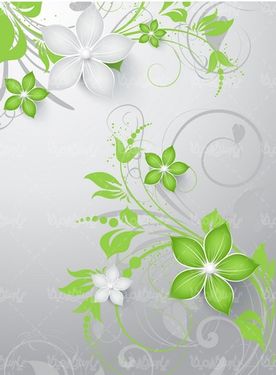 Flower background vector