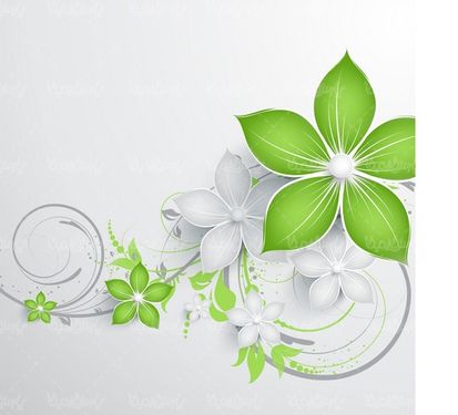 Flower background vector