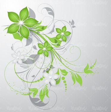 Flower background vector