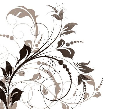 Flower background vector