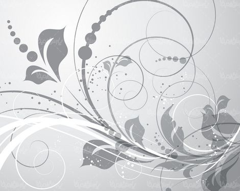 وکتور پس زمینه گل بوته