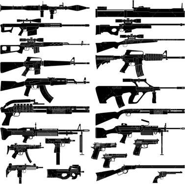Weapons vector