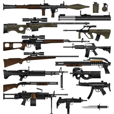Weapons vector