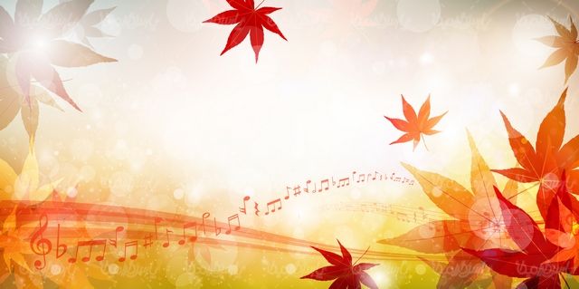 وکتور پس زمینه پاییزی