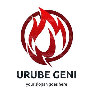 Fire logo vector