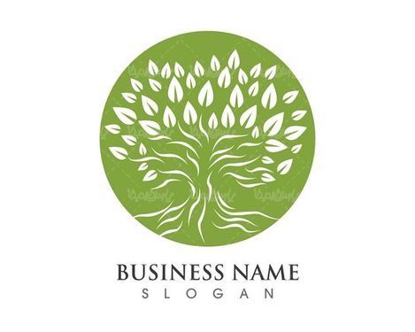 Vector tree logo