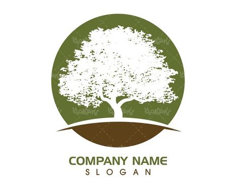 Vector tree logo