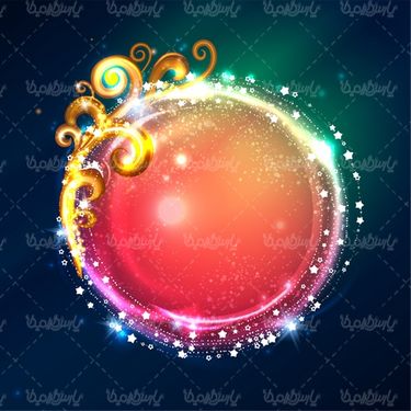 Vector background light effect