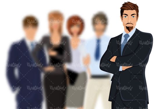 وکتور مرد خوش تیپ