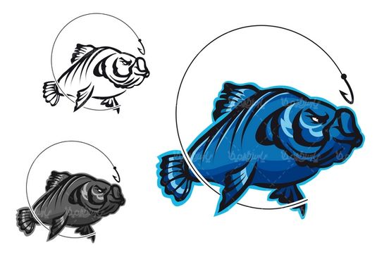 Fishing vector