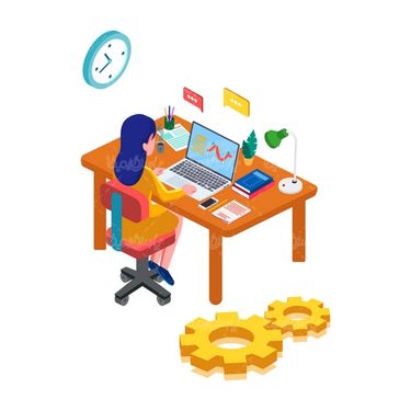 وکتور میز کار