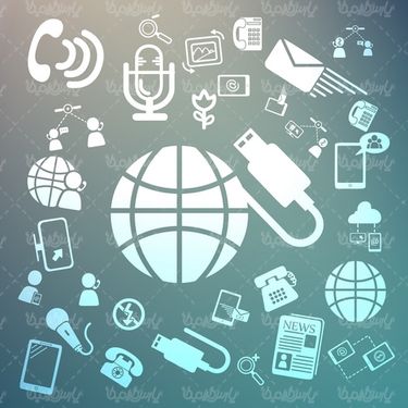 وکتور آیکن اینترنت