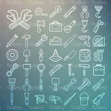 وکتور آیکن ابزار