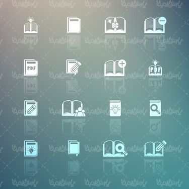 وکتور آیکن کتاب