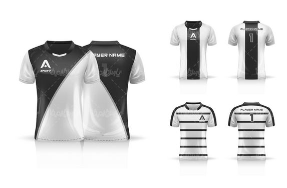 Sports shirt vector