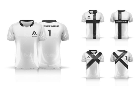 Sports shirt vector